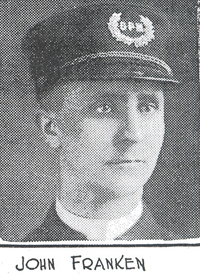 Patrolman John A. Franken| Cincinnati Police Department